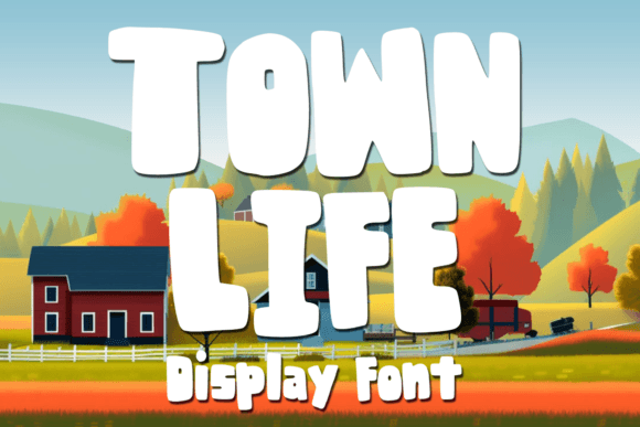 Town Life Font - Featured Image