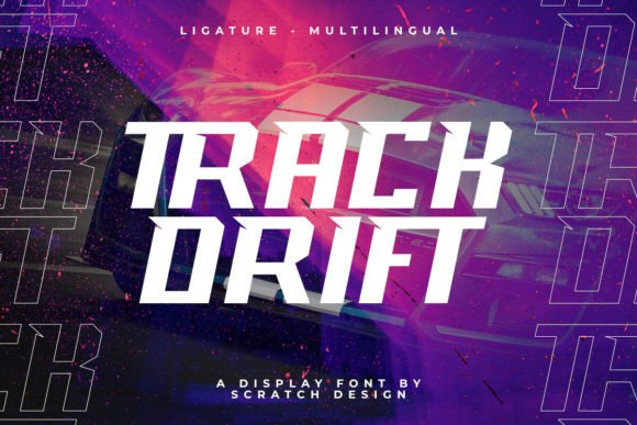 Track Drift Font - Featured Image