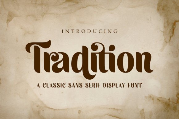 Tradition Font - Featured Image