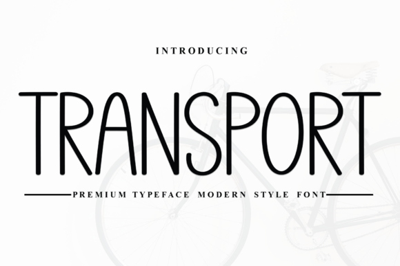 Transport Font - Featured Image
