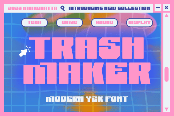 Trash Maker Font - Featured Image