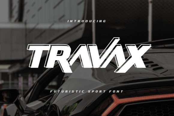 Travax Font - Featured Image