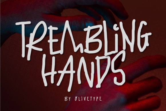 Trembling Hands Font - Featured Image