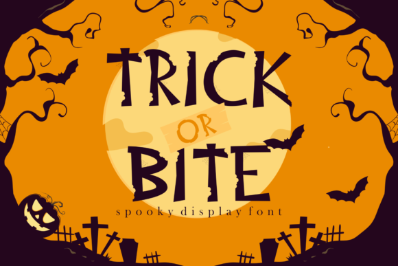 Trick or Bite Font - Featured Image