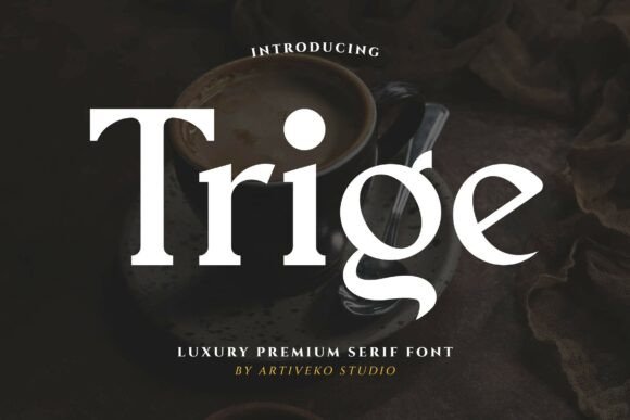 Trige Font - Featured Image