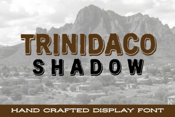 Trinidaco Shadow Font - Featured Image