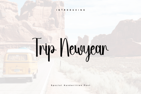 Trip Newyear Font - Featured Image