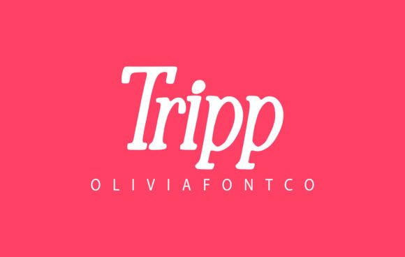 Tripp Font - Featured Image