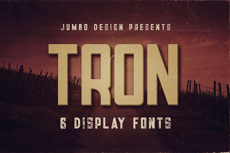 Tron Font - Featured Image