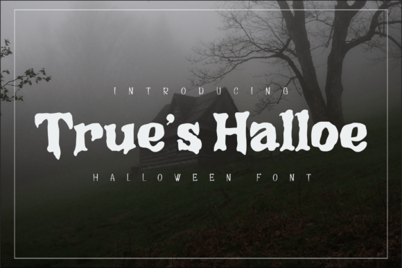 True's Halloe Font - Featured Image