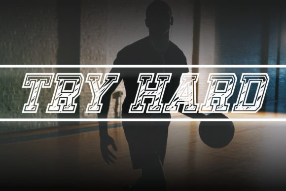 Try Hard Font - Featured Image