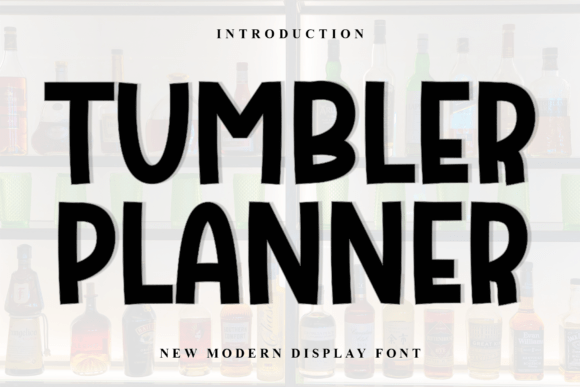Tumbler Planner Font - Featured Image
