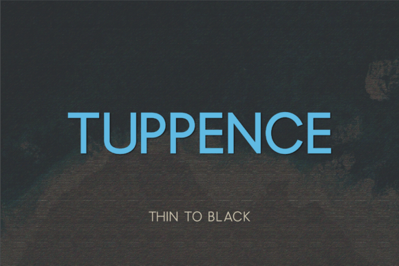 Tuppence Font - Featured Image