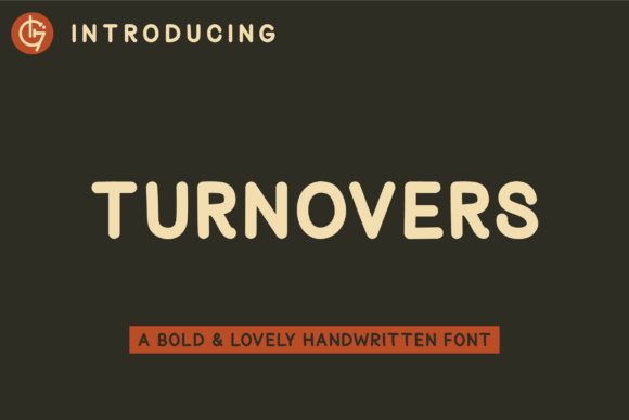 Turnovers Font - Featured Image