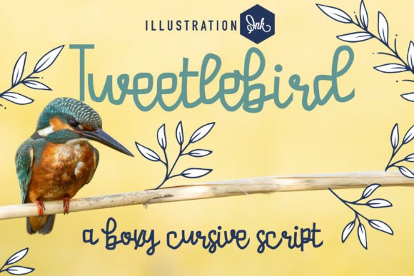 Tweetlebird Font - Featured Image