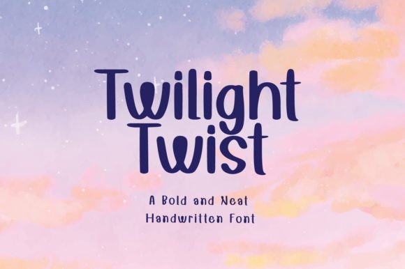 Twilighttwist Font - Featured Image