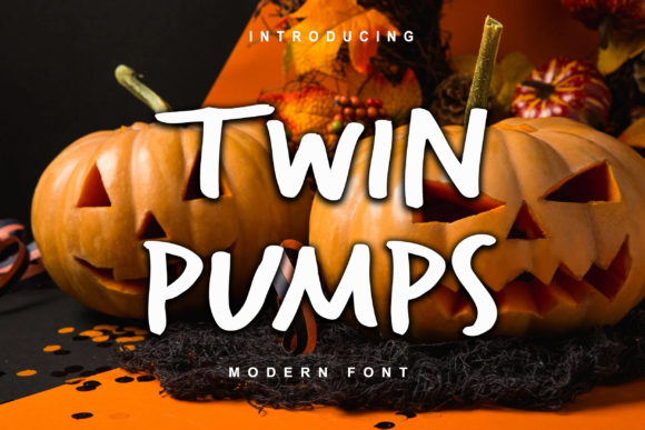 Twin Pumps Font - Featured Image