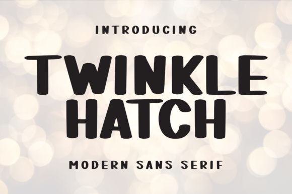 Twinkle Hatch Font - Featured Image