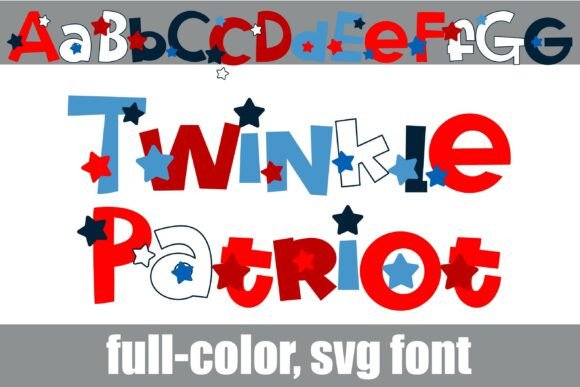 Twinkle Patriot Font - Featured Image