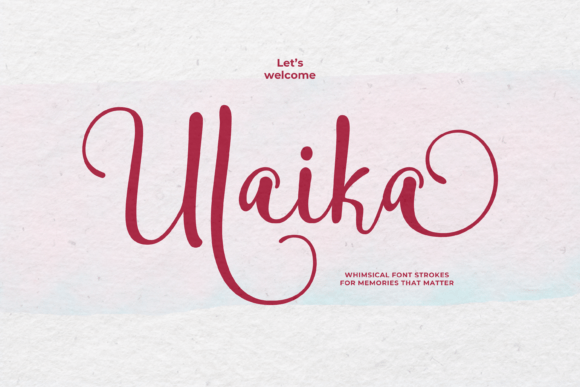 Ulaika Font - Featured Image