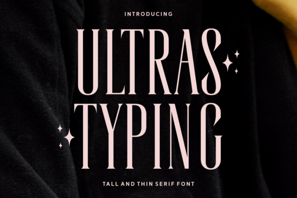 Ultras Typing Font - Featured Image