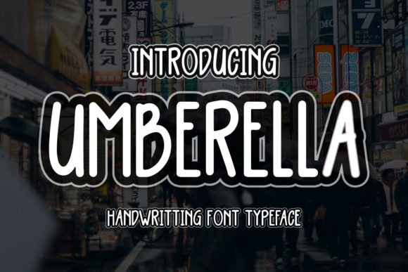 Umberella Font - Featured Image