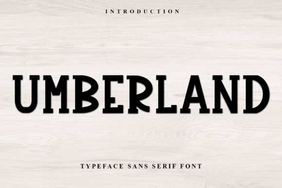 Umberland Font - Featured Image