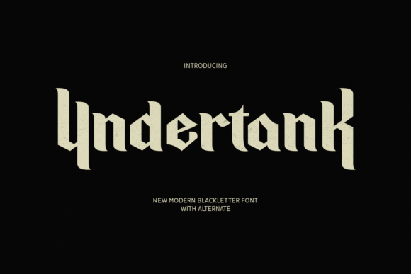 Undertank Font - Featured Image