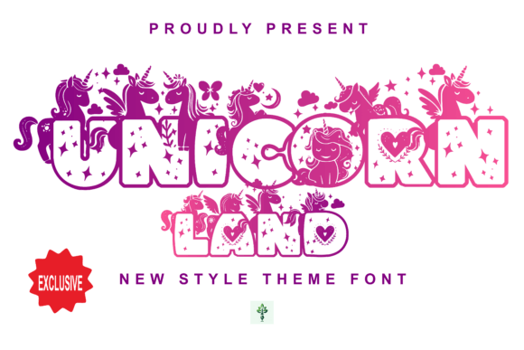 Unicorn Land Font - Featured Image