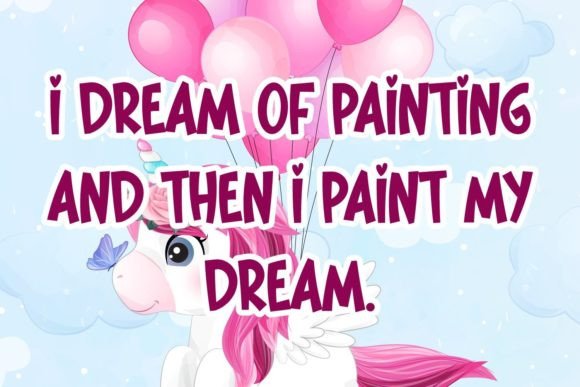 Unicorn Love Font - Featured Image