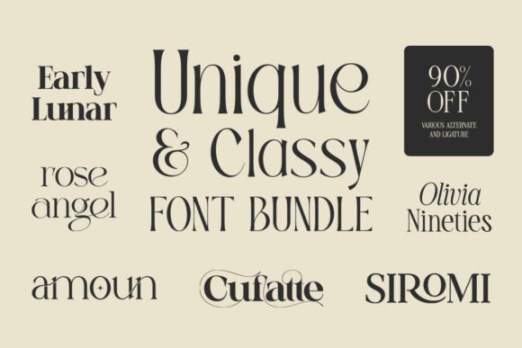 Unique & Classy Font - Featured Image
