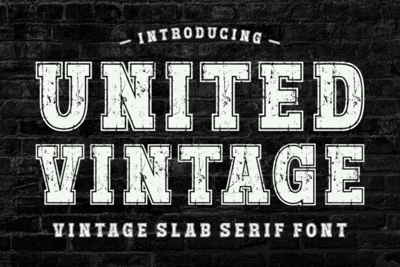 United Vintage Font - Featured Image