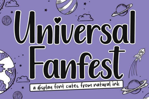 Universal Fanfest Font - Featured Image