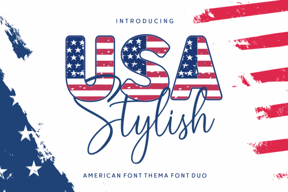 Usa Stylish Font - Featured Image