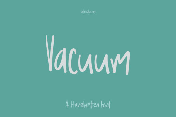 Vacuum Font - Featured Image