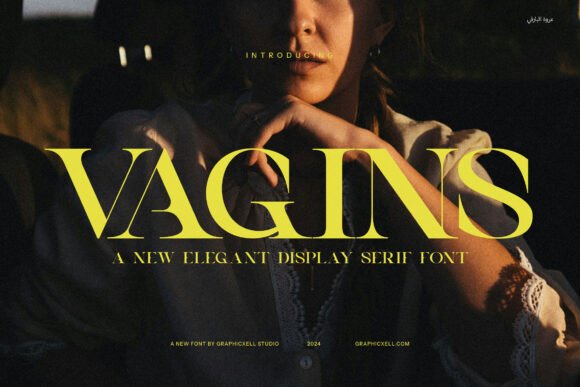Vagins Font - Featured Image