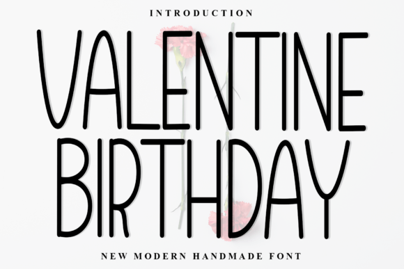 Valentine Birthday Font - Featured Image