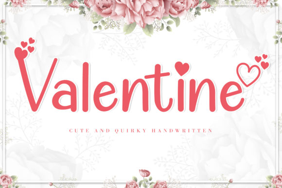 Valentine Cute Font - Featured Image
