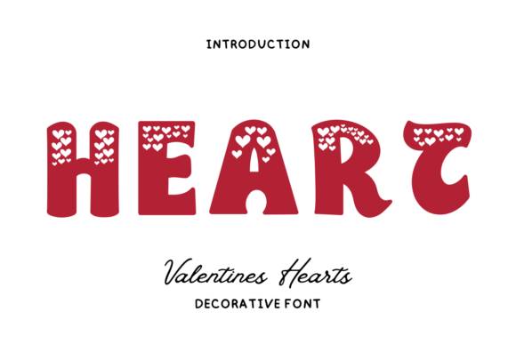 Valentine Hearts Font - Featured Image