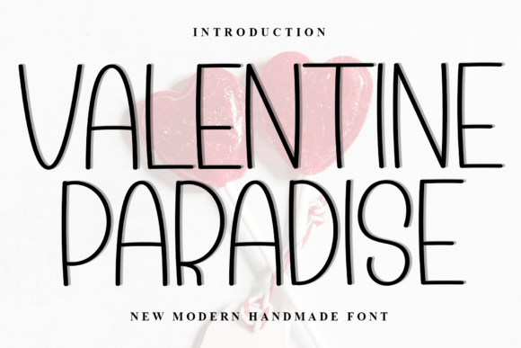 Valentine Paradise Font - Featured Image