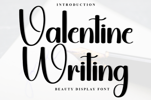 Valentine Writing Font - Featured Image