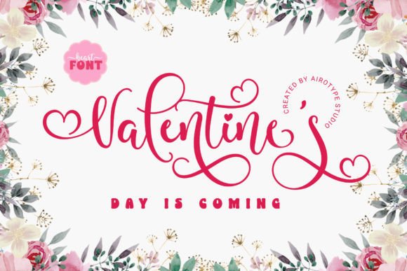 Valentines Font - Featured Image