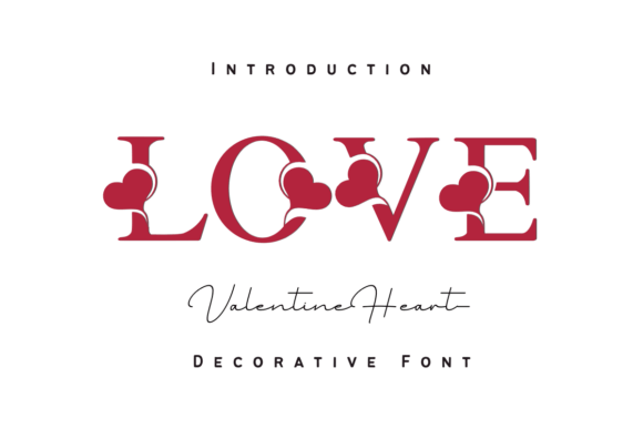 Valentines Heart Font - Featured Image