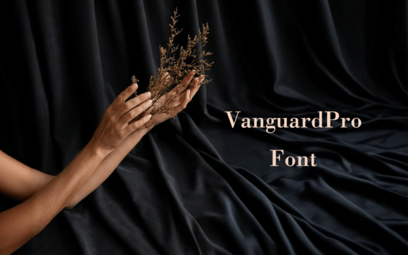 Vanguard Pro Font - Featured Image