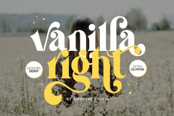 Vanilla Right Font - Featured Image