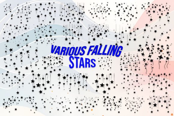 Various Falling Stars Font - Featured Image