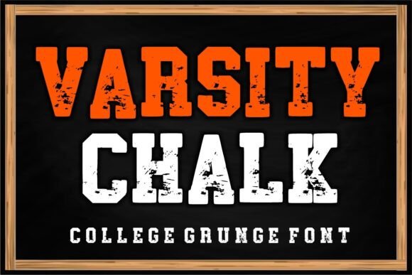 Varsity Chalk Font - Featured Image
