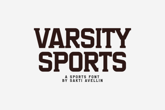 Varsity Sports Font - Featured Image