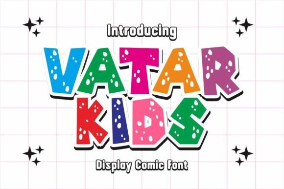 Vatar Kids Font - Featured Image