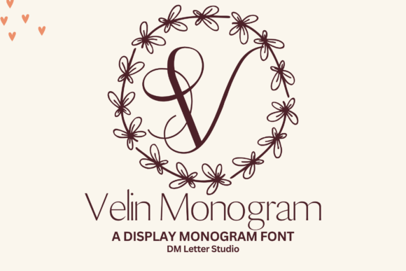 Velin Monogram Font - Featured Image
